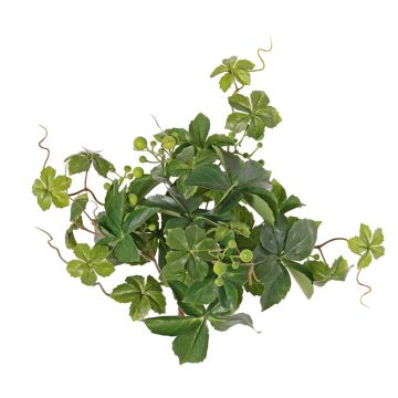 Arbusto de parthenocissus artificial AMYCUS en varilla de ajuste, frutas, verde, 35cm