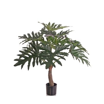 Philodendron Selloum artificial DONIS, tronco artificial, 80cm