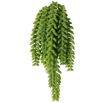 Sedum morganianum artificial colgante DESPOINA, verde, 30cm