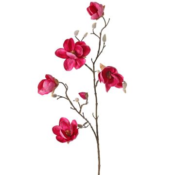 Magnolia artificial KOSTAS, rosa, 80cm, Ø5-8cm