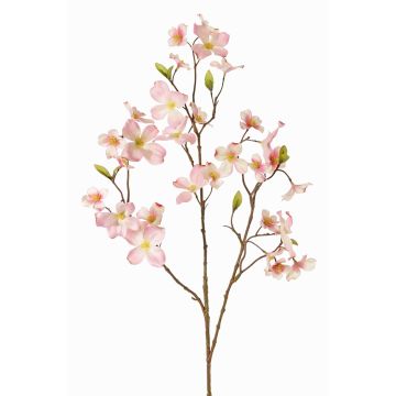 Cornus artificial NARIUS con flores, rosa, 85cm