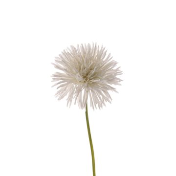 Crisantemo artificial NANDITA, blanco, 60cm, Ø15cm