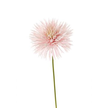 Crisantemo artificial NANDITA, rosa pálido, 60cm, Ø15cm