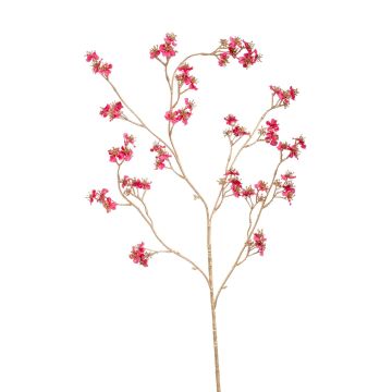 Rama artificial de flor de peral NURIEL, flores, rosa-oro, 110cm