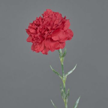 Clavel artificial NIRUSHA, rojo, 65cm