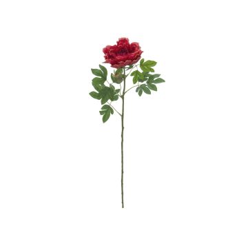 Peonía artificial DARISA, rosa oscuro, 80cm