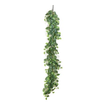Guirnalda artificial de pothos GIRTAB, verde-blanco, 180cm