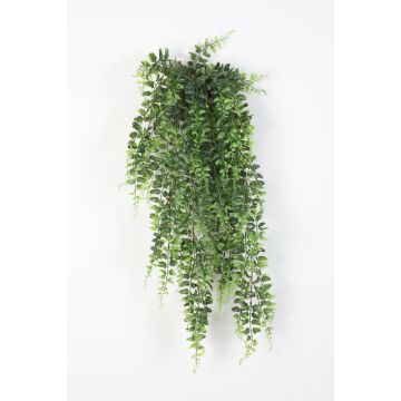 Helecho botón artificial colgante PORRIMA en varilla de ajuste, verde, 75cm