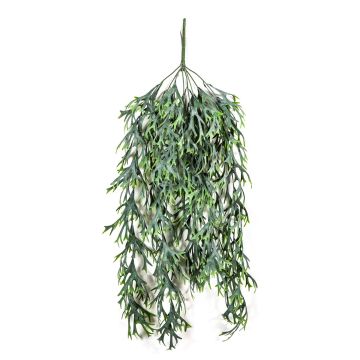 Helecho artificial platycerium GRAFFIA en varilla de ajuste, verde, 80cm