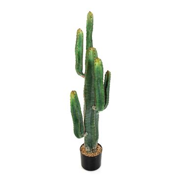 Cactus columna artificial ELKURUD, verde-rojo, 115cm