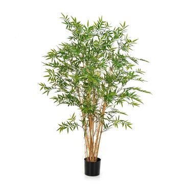 Bambú artificial HATYSA, troncos naturales, 150cm
