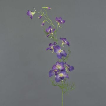 Delphinium artificial NARUMI, púrpura, 90cm
