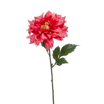 Dahlia de plástico NATSU, rosa-rosa, 60cm