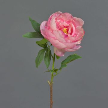 Peonía artificial BARBRO, rosa-crema, 65cm