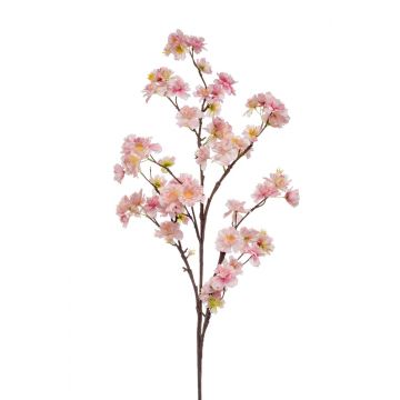 Rama de cerezo falso florida GIMA con flores, rosa, 120cm