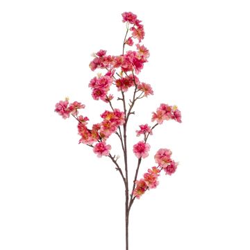Rama de cerezo artificial florida GIMA con flores, rosa, 120cm