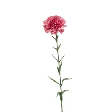 Clavel artificial NIRUSHA, rosa viejo, 65cm
