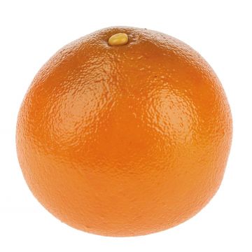 Naranja de plástico ALPIDIA, naranja, 8cm