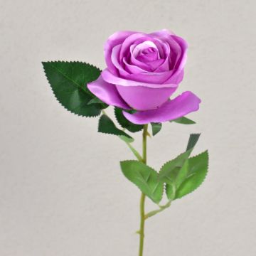 Rosa textil SEENSA, rosa, 55cm, Ø7cm