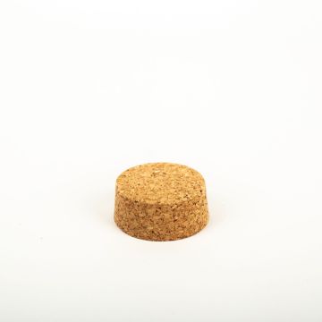 Tapón de corcho SERILDA de corcho prensado, natural, 2cm, Ø4,7/5,1cm