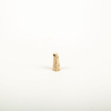 Corcho cónico ALMEDA de corcho natural, claro, 1,8cm, Ø0,5/0,8cm