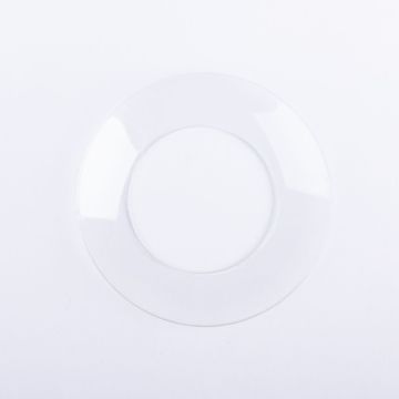 Base de cristal para velas TURIBIO para velas hasta &Oslash;4cm, transparente, &Oslash;6,8cm