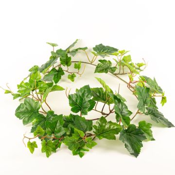 Guirnalda artificial de parras IGNATIUS, Eco Collection, verde, 150 cm