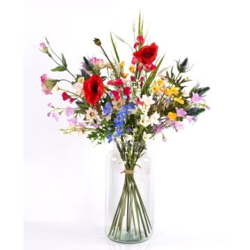 Ramo de flores artificiales de prado PUANANI, multicolor, 75cm, Ø40cm