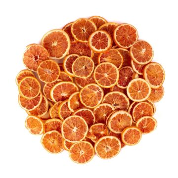 Rodajas de pomelo secas DISTELLA, naranjas, Ø 4-6 cm, 200 g
