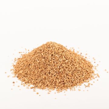 Granulado de corcho natural fino XARA, tamaño de los granos 2-4mm, 100g