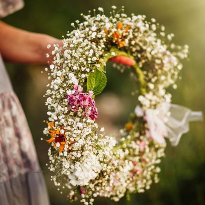 Coronas de flores
