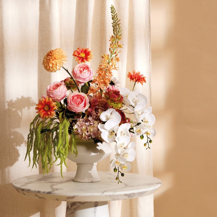 Decoración con flores