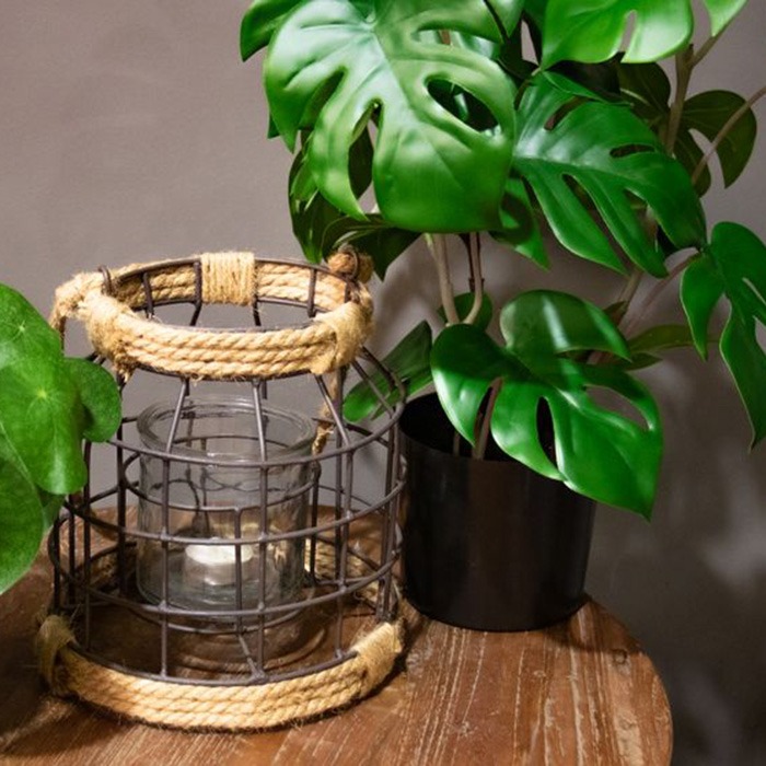 Decoración con plantas artificiales