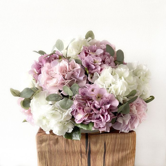 Deseos de los clientes con hortensias