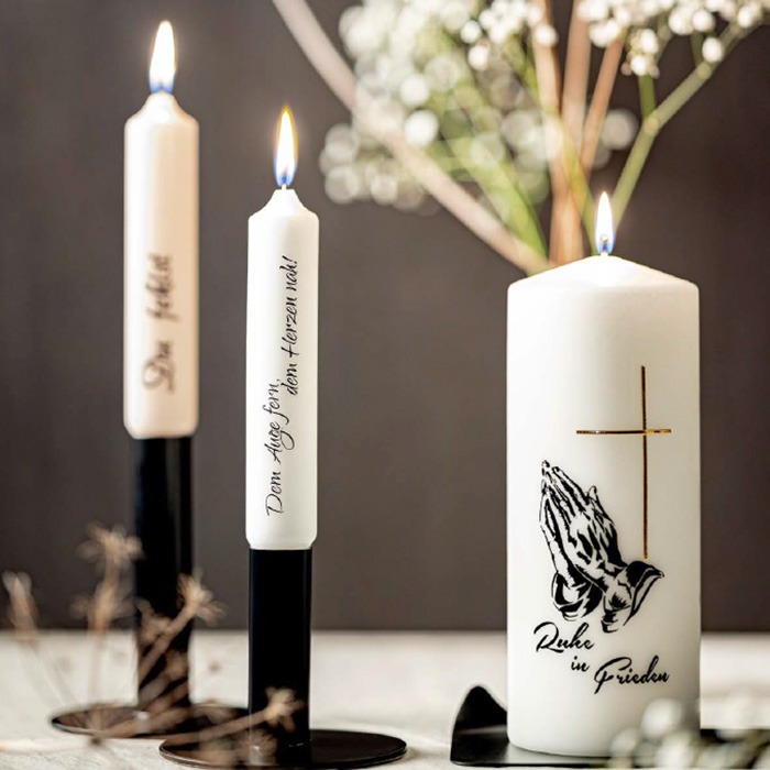 Velas conmemorativas