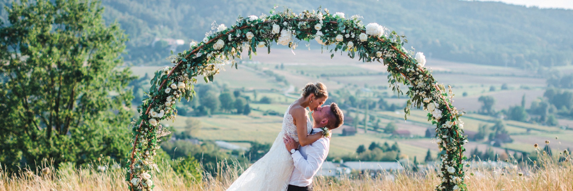 Accesorios de floristería para bodas