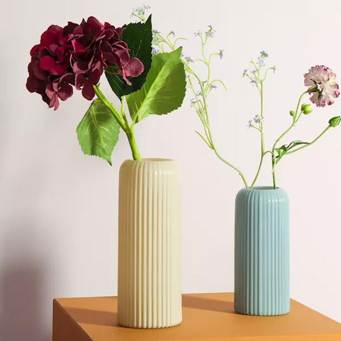 Looks con hortensias en jarrón