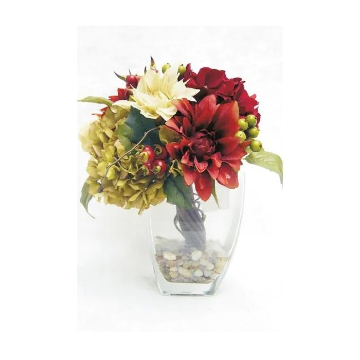 Arreglos con hortensias
