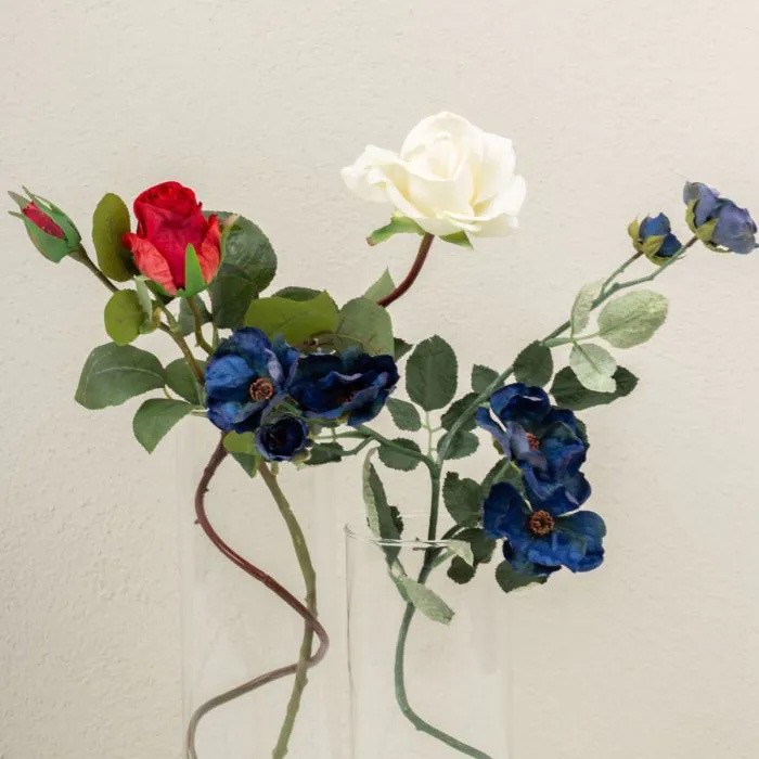 Decoración con rosas