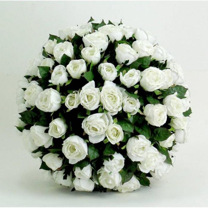 Bolas decorativas con rosas