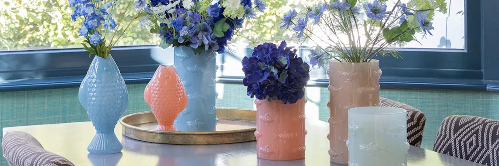 Colección de decoración de mesa para verano