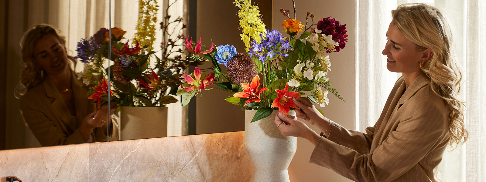 Ramos artificiales de verano