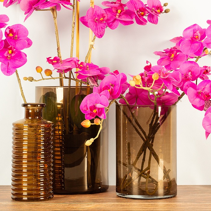 Jarrones cil&iacute;ndricos